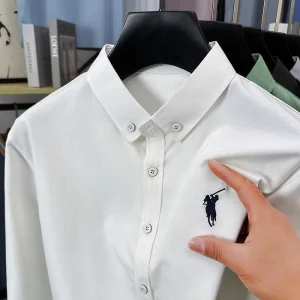 Winter Heavyweight Embroidered Sweatshirt Men's Round-Neck Thickened Fluffy Fleece Casual Brand One-Piece Fleece Knitwear